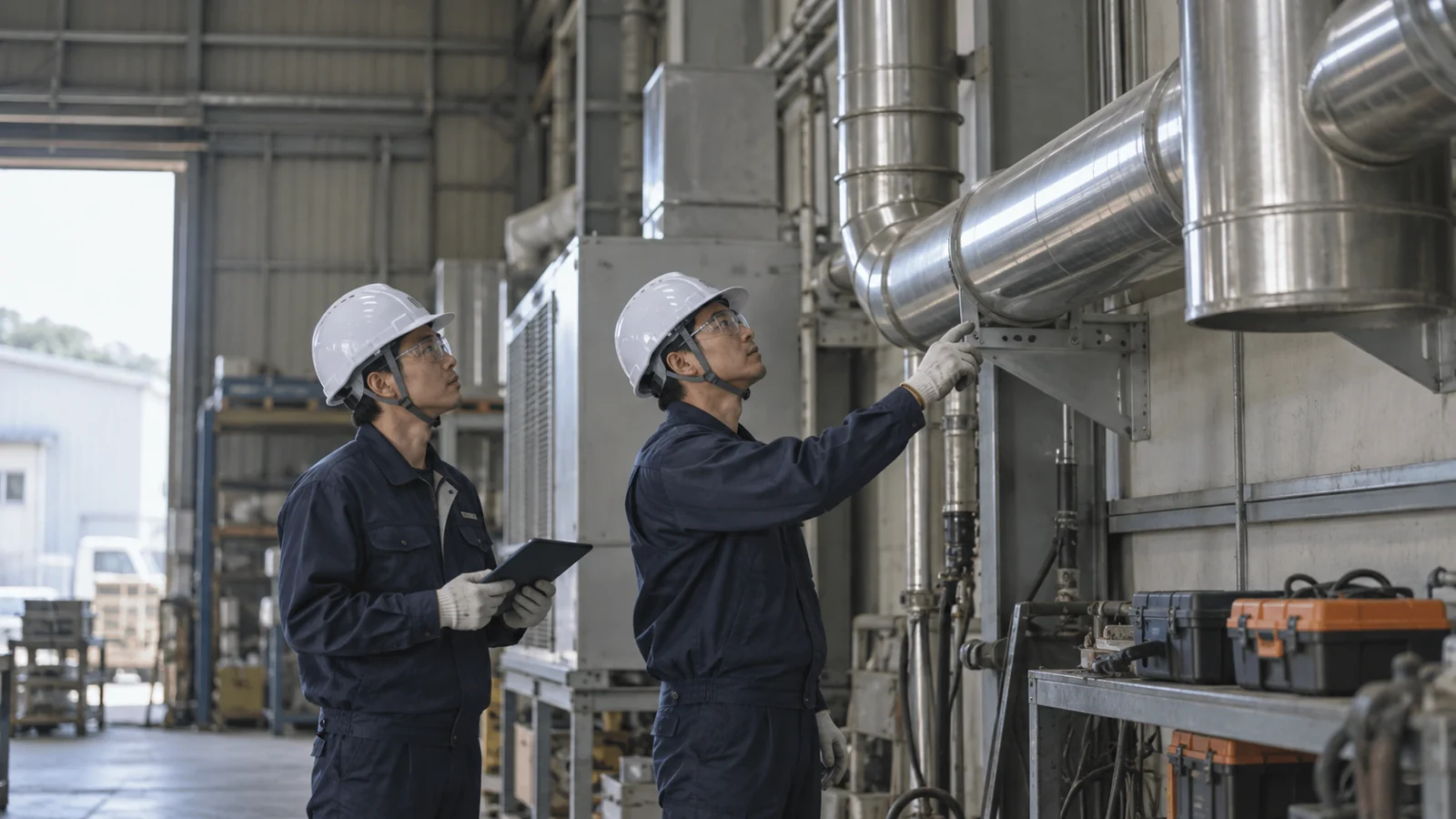 鋼野設備工業のFV写真