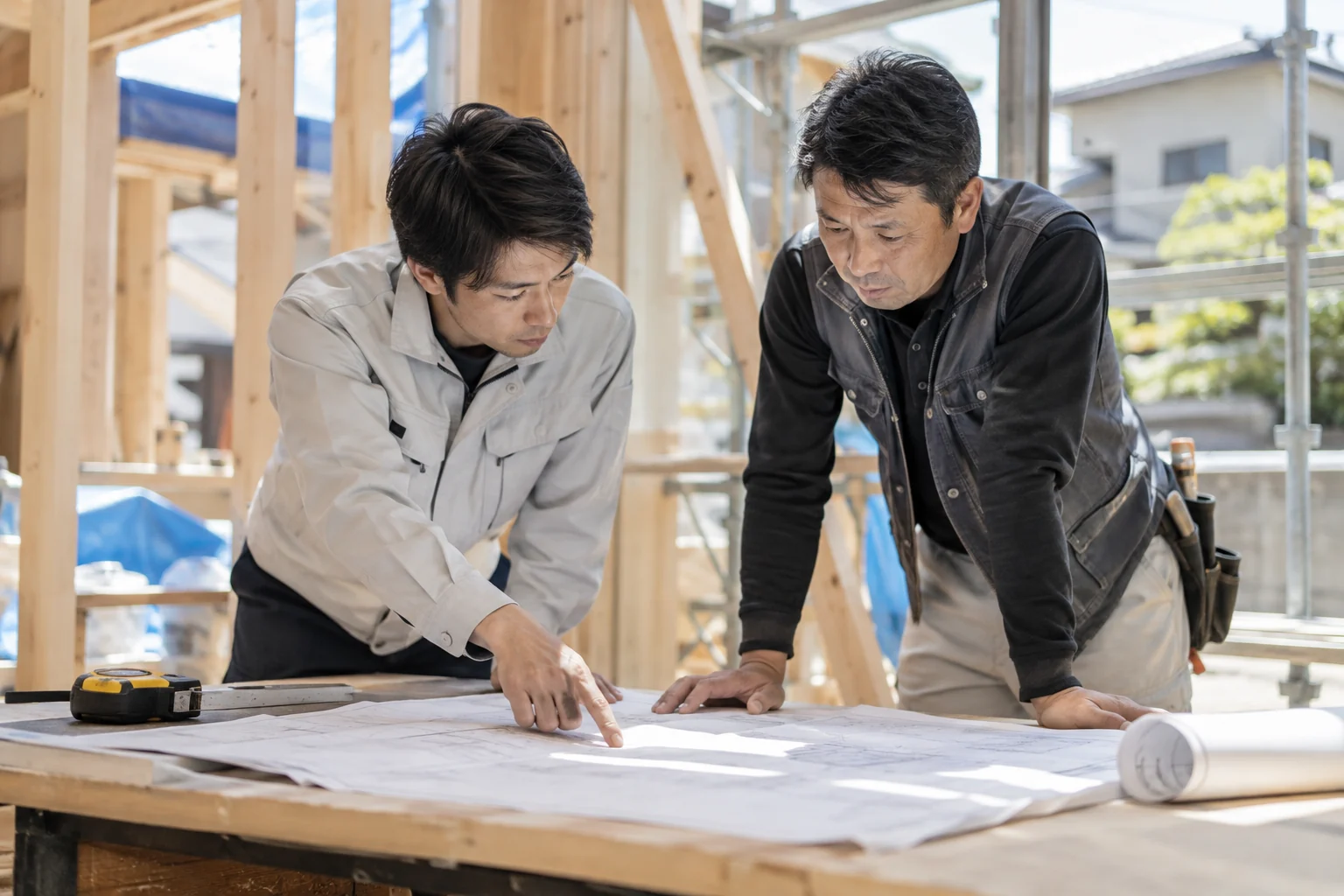 窓口を変えずに相談できるを実践する仕事の場面