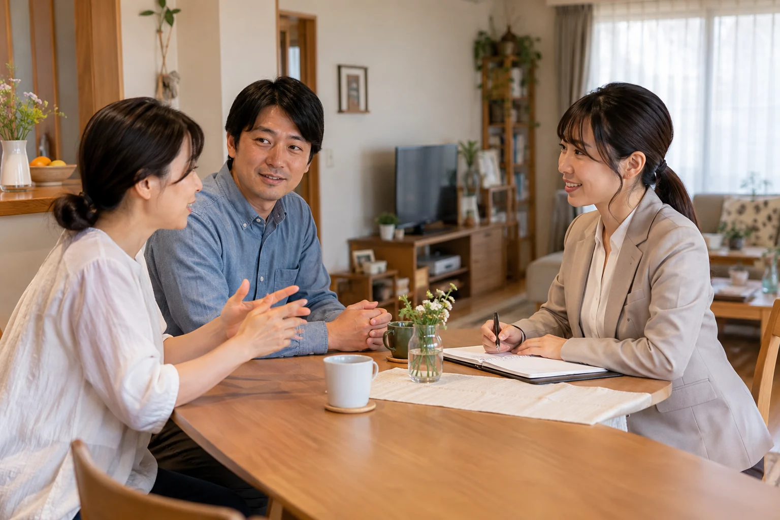 暮らしの話から始めるための仕事の場面