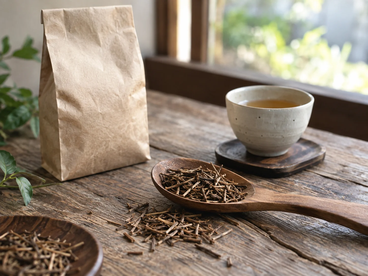 茎の焙じ茶の商品写真
