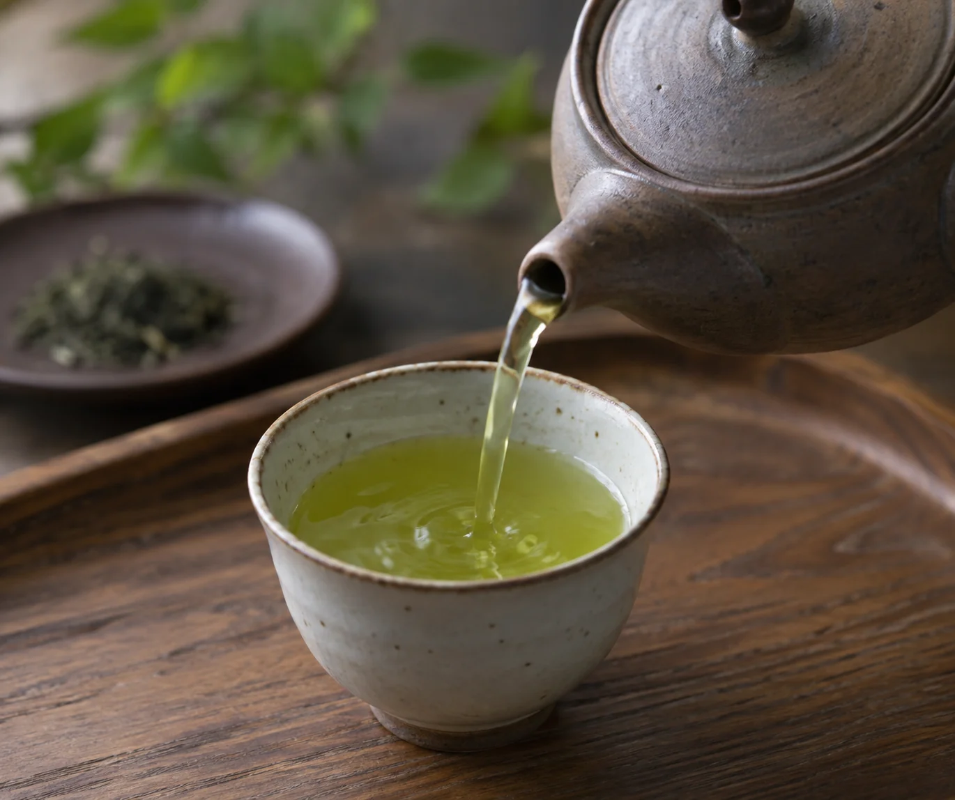 山あいの煎茶の素材と製法の詳細カット 2